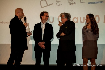 Le jury : Gerard Krawczyk réalisateur, Eric Garandeau ( ex Président du CNC, Adami, peintre Elsa Keslassy, journaliste Variety