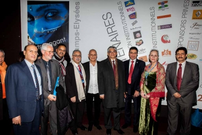 Mr Arun K. Singh, Ambassador of India,  the festival team and guests